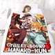 thumbnail image 5 of Hanako-kun anti-pilling, suave, ligera, esponjosa y acogedora de lujo para hogar y cocina – Perfecta para niños y adultos,50X70cm, 5 of 6