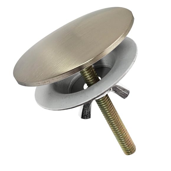 Cubierta para orificio de fregadero de cocina Westbrass de acero inoxidable de 5 cm