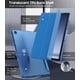 thumbnail image 4 of Funda TimoVo para Samsung Galaxy Tab A9+/A9 Plus 11 2023, color azul genciana, 4 of 8