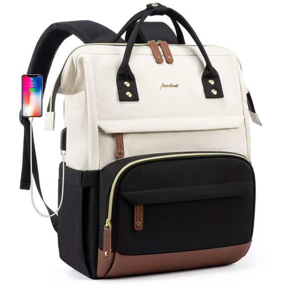 Mochila Focdod para portátil de 17 pulgadas impermeable negra