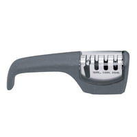 Afilador De Cuchillos Portátil Zyliss Con Ranuras Para Tijeras Y Más