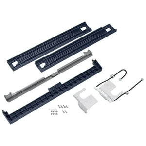 Kit De Apilamiento Para Lavadoras/Secadoras Samsung Bespoke Skk-9Mcd, Color Azul Cepillado