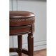 thumbnail image 3 of Taburete de bar New Ridge Home Goods Chapman 26 de madera de nogal, 3 of 6