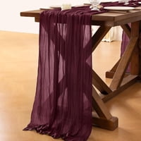 Aura Zeus - Camino De Mesas Gasa Rectangular Mantel Centro Tela 300 X 90 Cm Az