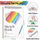 thumbnail image 2 of Sketchbook Prudiut Pack 4 14 x 21.6 cm 100 gsm 30 hojas, 2 of 3