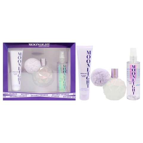 Ariana Grande - Moonlight De Para - Set De Regalo Edp Spray, Soufflé Corporal, Niebla Corporal