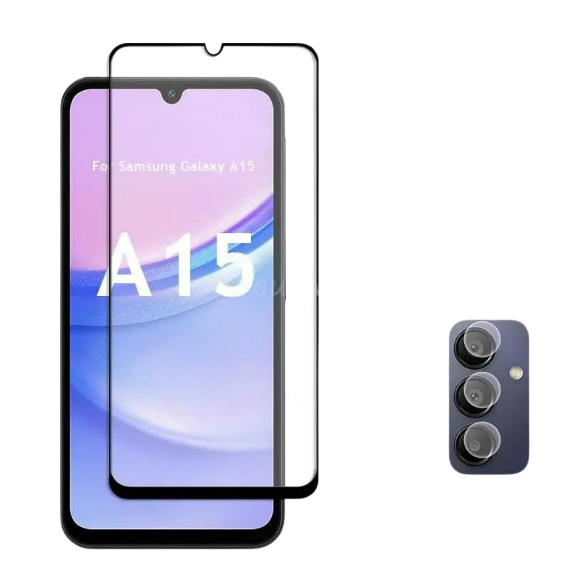 Fl Tech - Lamina De Vidrio Templado Para Galaxy A15 5g + Camara