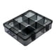 thumbnail image 2 of Tornillos De Plástico Caja De Almacenamiento Caja De Hardware De Rejilla Múltiple Almacenamiento 9 Rejillas L, 2 of 5