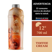 Cóctel Toffee Cream 12° Botella 700 Ml Capel