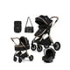 thumbnail image 2 of Coche de Bebé Silla Nido Bolso y Cubre Pies Negro, 2 of 8