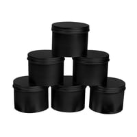 Ioensy - Caja De Aluminio Portátil De 6 Uds., 150Ml, Almacenamiento Para Cosméticos, Fabricación De Velas De Café