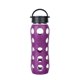 thumbnail image 1 of Botella de vidrio Lifefactory de 650 ml libre de BPA con funda de silicona, 1 of 5