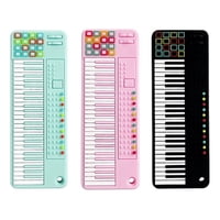 Genérico - Set 4 Mordedor Forma Teclado Piano Encias Bebes Lau