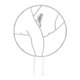 thumbnail image 2 of Enrejado De Jardín Enredadera Trepadora Plantas En Maceta Soporte Enrejados 35cm Blanco, 2 of 5