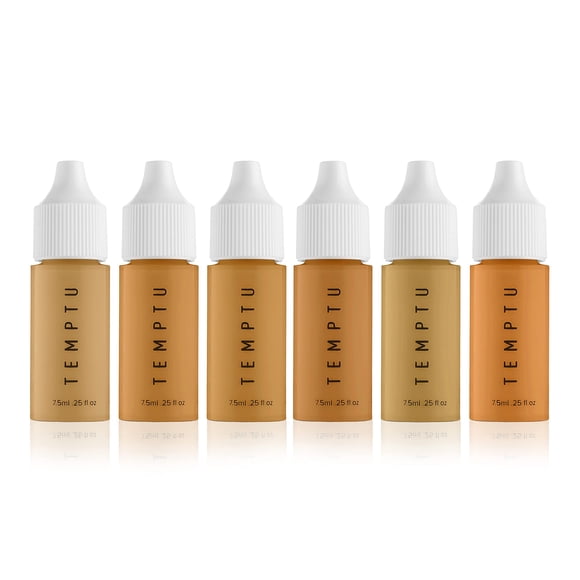 Aerógrafo de maquillaje TEMPTU SilkSphere de larga duración, 4 en 1
