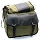thumbnail image 1 of Universal Motorbike Saddle Bag Motorcycle Canvas Waterproof Panniers Box Side Tools Bag Pouch For Honda Shadow 750 Suzuki DR650 Harley Sportster, 1 of 3