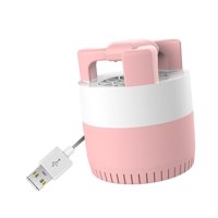 Magideal - Lámpara De Atrapasueños Eléctrica Usb Silenciosa Para Sala De Estar, Patio, Dormitorio Y Exterior Rosa