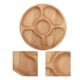 thumbnail image 2 of Tabla Picoteo Madera Redonda 5 Divisiones 25cm, 2 of 4