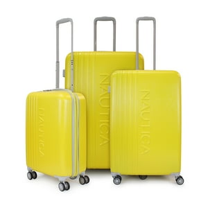 Set De 3 Maletas S+M+L Nautica Sumer Amarillo