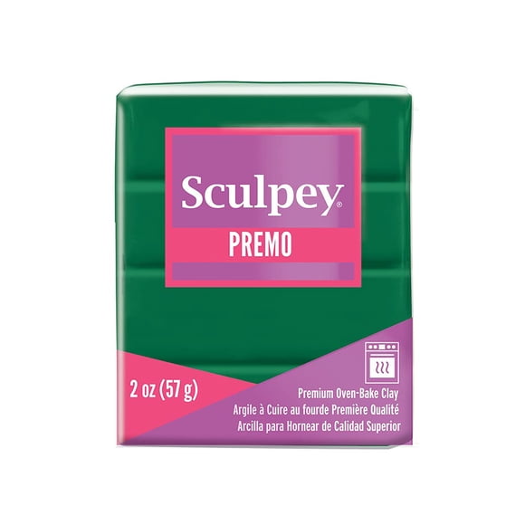 Arcilla polimérica Sculpey Premo Forest Green, 60 ml, no tóxica