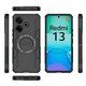 thumbnail image 4 of Funda FOXDOCK para Xiaomi Redmi 13 4G , magnética, resistente a golpes, con soporte, unisex, carga inalámbrica, 4 of 4