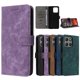 thumbnail image 3 of Funda Billetera para Motorola MOTO G15 4G con Soporte - Cartera de Cuero con Ranuras Morado, 3 of 5