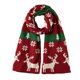 thumbnail image 1 of Bufanda larga y cálida de invierno con diseño de reno y copo de nieve de Navidad unisex, bufandas tejidas, regalos, bufandas para mujer, 1 of 5