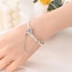 thumbnail image 3 of Pulsera MULA Plata 925 Cadena Serpiente Dije Corazón, 3 of 3