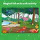 thumbnail image 3 of Actividad de arte y manualidades Skillmatics Foil, divertidos animales para niños a partir de 4 años, 3 of 8