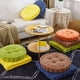 thumbnail image 3 of Xiao Hua Cojín circular Rosa Claro para Silla de Comedor -1 Pieza, Diámetro 17.72 Pulgadas, Altura 3.54 Pulgadas, Cojín tatami Suave, Adecuado para Cojín de Silla de Comedor de Cocina, Terraza y, 3 of 4