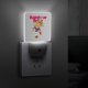 thumbnail image 4 of Rainbow Brite / Arcoíris Brillante Luz nocturna LED con sensor de anochecer a amanecer para dormitorio, baño, pasillo, escaleras - Lámpara LED nocturna de enchufe, 0.5W - 1 pieza, 4 of 6