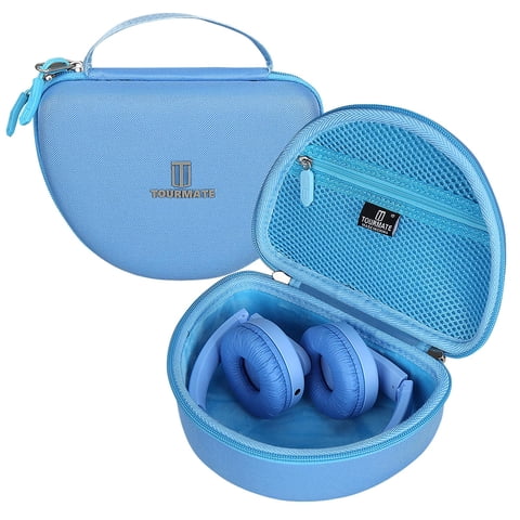 Estuche Rígido Para Audífonos Tourmate Azul 19 × 14 × 9 Cm
