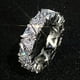 thumbnail image 3 of Elegant Triangle Zircon Ring - 18k Gold Plated Promise Ring for Women - Perfect for Evening Parties and Cocktail Parties, 3 of 5