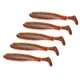 thumbnail image 1 of 5 piezas de cebo de pesca con se?uelo de PVC Cebo artificial con cola en T 6cm 1.2g D, 1 of 5