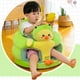 thumbnail image 4 of Asiento De Bebé Acolchado De Peluche Seguridad Anticaida - Rosa, 4 of 4