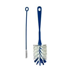 Kit De Cepillo Limpiador Botellas Camelback Azul