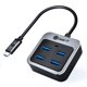 thumbnail image 1 of Hub USB GEARit de 4 puertos USB 3.2 Tipo-A con USB-C y Thunderbolt, 1 of 7