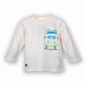 Polera Bebe Niño Crudo Pillin