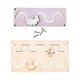 thumbnail image 2 of 2 Uds Montessori Tablero Ocupado Sensorial Accesorios Educativos Para Edades Tempranas StyleF, 2 of 5