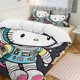 thumbnail image 3 of Astronaut Hello Kitty Comforter Twin SizeComforter Set for Kids Girls3Pcs Bedding Set Printed Comforter with 2 PillowcasesDown AlternativeSoft and Lightweight Bed Sheets, 3 of 5