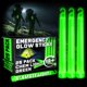 thumbnail image 1 of Glow Sticks PartySticks Emergency 25, ultrabrillantes, 30 cm, 12 h, 1 of 6