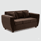 thumbnail image 4 of Living Kansas 3 Cuerpos + 2 Pouf Felpa Chocolate, 4 of 5