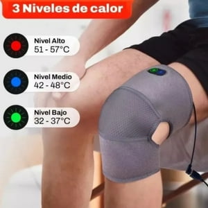Movi - Rodillera 3 En 1 Calefacción, Vibración Y Masaje Dolores