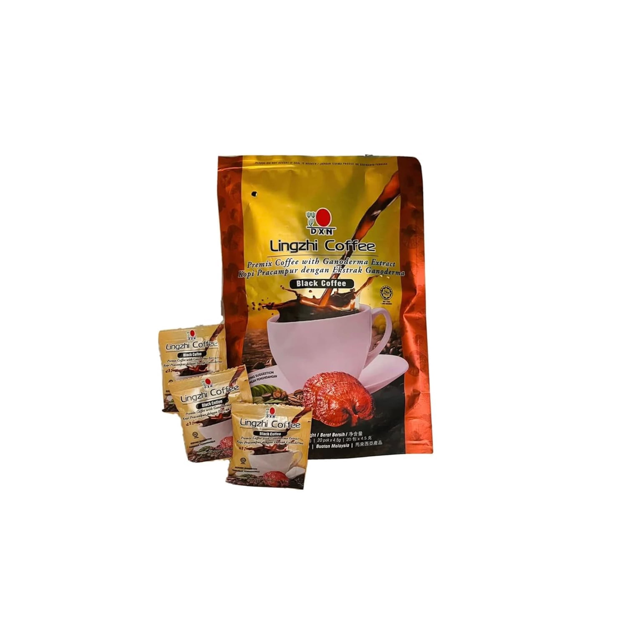 Café instantáneo TUNEZ DXN Lingzhi Black 20 sobres | Lider