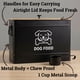 thumbnail image 2 of Contenedor de comida para perros HB Design Co. 7‑9 kg (70 tazas), 2 of 9