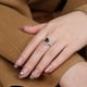 thumbnail image 5 of Anillos de Boda de Moissanita Champán Brillante de 3 Quilates para Mujer Anillo de Diamante Creado en Laboratorio de Plata Esterlina S925 Aniversario Promesa Moda Lujo Adecuado para Uso Diario, 5 of 7