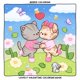 thumbnail image 1 of Libro para colorear Berrie Lovely Valentine: escenas adorables de animales, 1 of 1