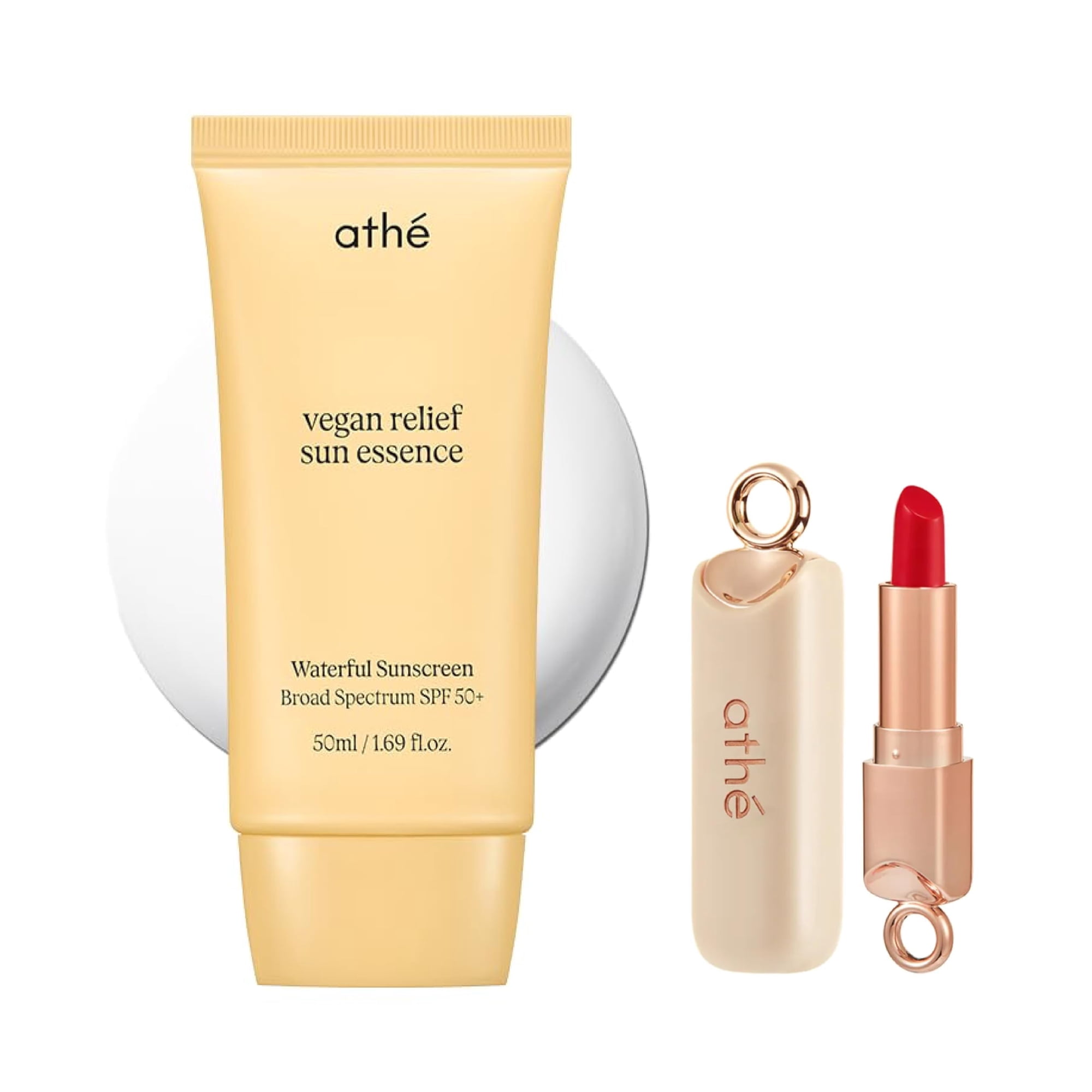 Protector Solar Athé Spf 50+ 50 ml + Bálsamo Labial Tintado 4 g