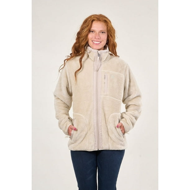 Poleron Polar Mujer Shaggy Cuello Alto Vw8760
