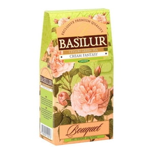 Basilur - Cream Fantasy 100 Gr (Té Verde, Fresas, Crema)